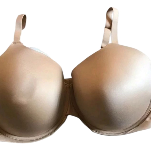 Auden The Superstar T-Shirt Bra, Full Coverage Lightly Lined Pearl Tan 42G - Picture 1 of 2